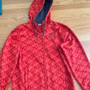 Under armour dri-fit sweatshirt zip up